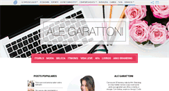 Desktop Screenshot of alegarattoni.com.br